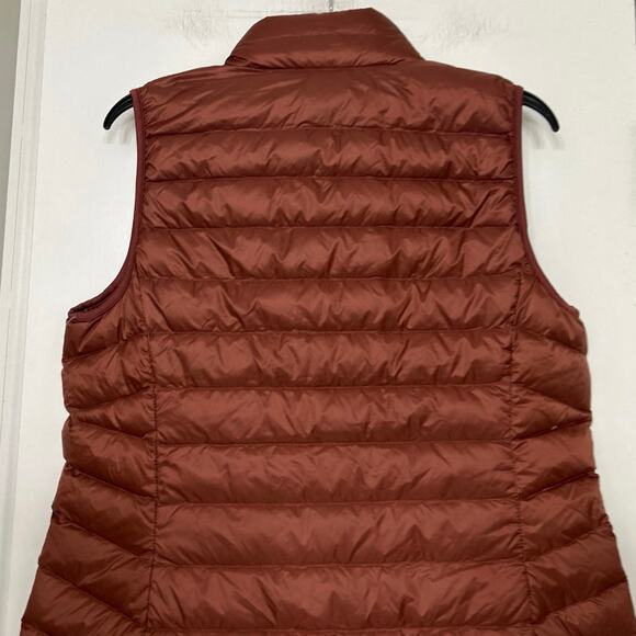 32° Heat Ultralight Down Puffer Vest Medium Rust Brown New Outdoor Layering - Picture 7 of 12